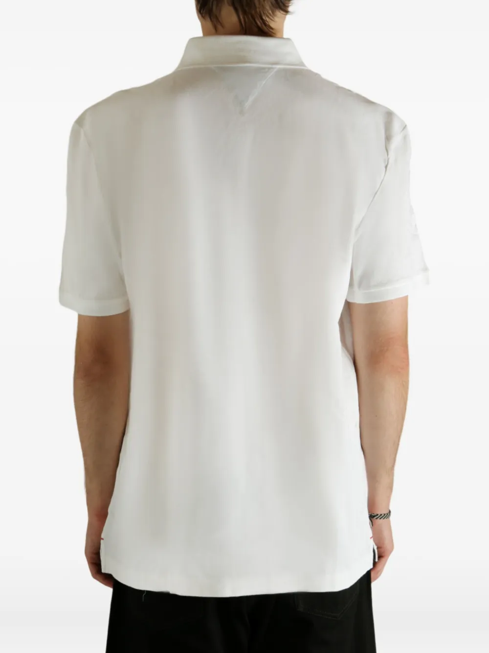 Tommy Hilfiger Poloshirt met knopen Wit