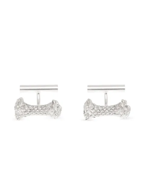 Angela Lago nautical rope cufflinks