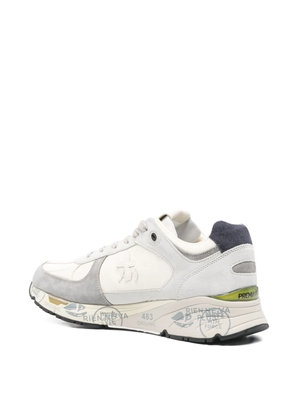 Premiata appliqué-detail Mase sneakers Grijs