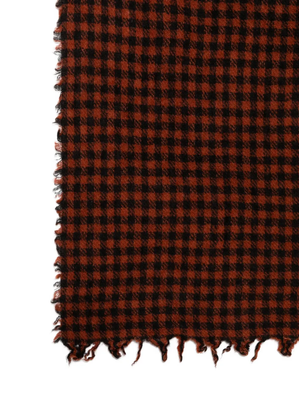 Faliero Sarti gingham-check scarf | Women | Image 2