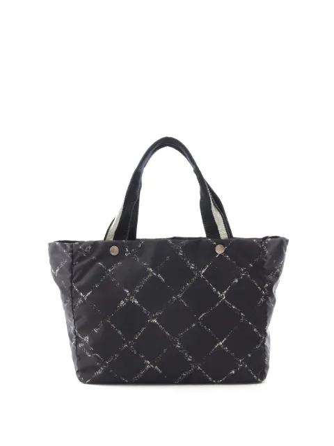 CHANEL Pre-Owned 1997-1999 Old Travel Line Nylon tote bag