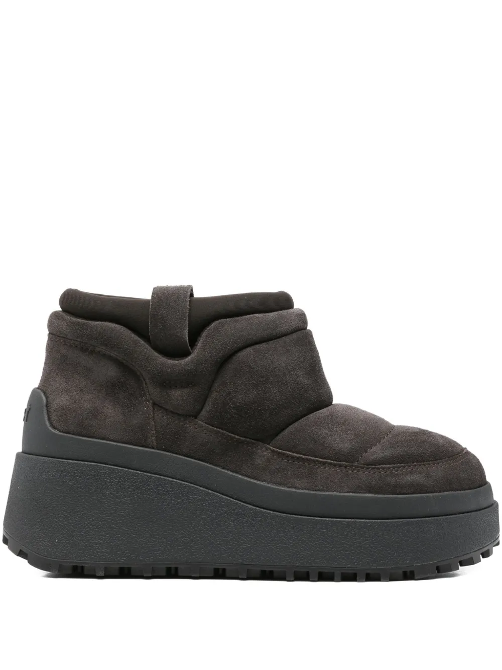 Ash padded platform boots - ブラウン Ash padded platform boots - ブラウン