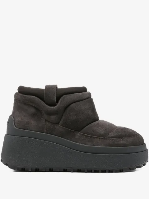 Ash padded platform boots