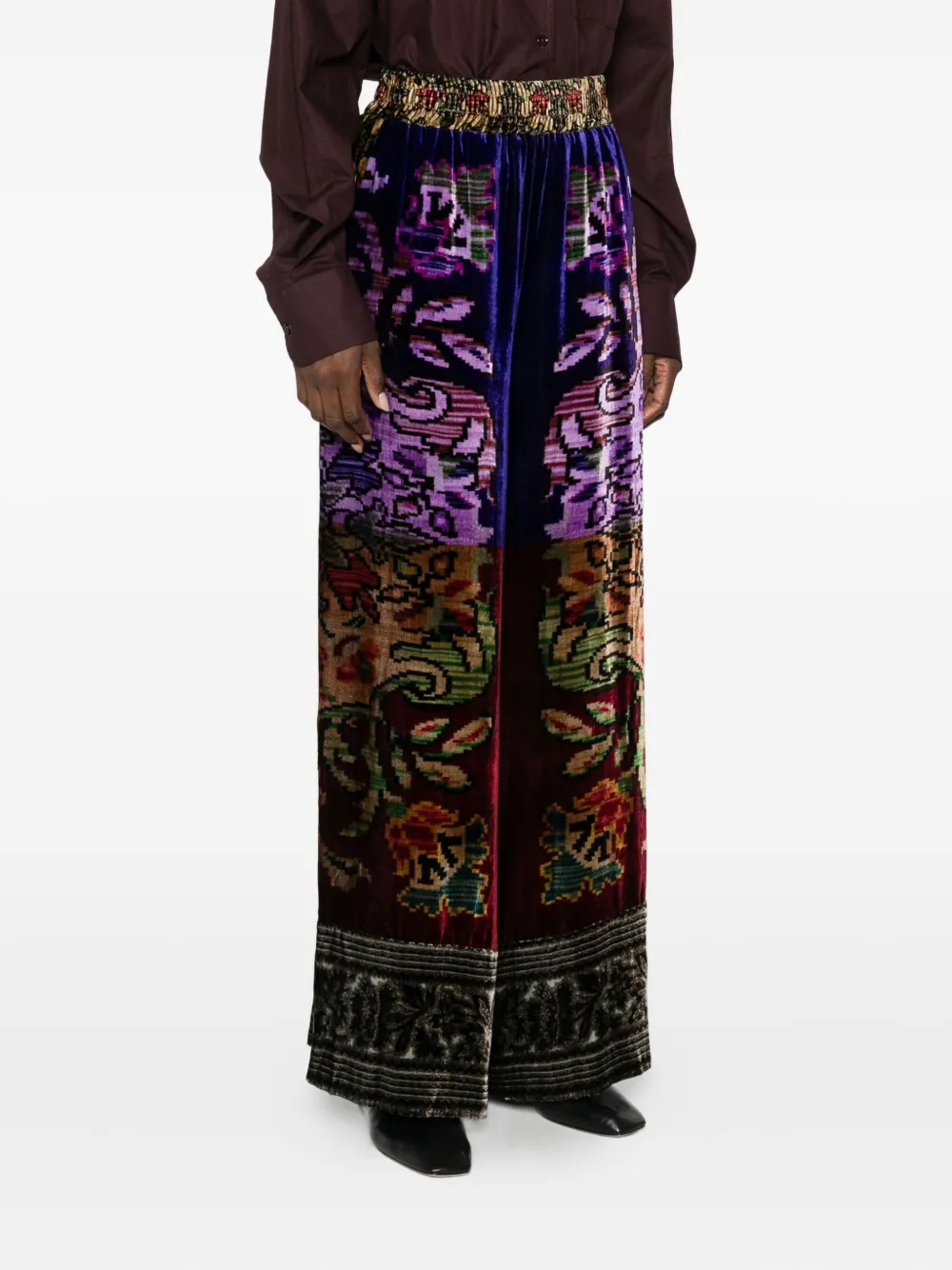 Pierre-louis Mascia Kanada Trousers In Multi