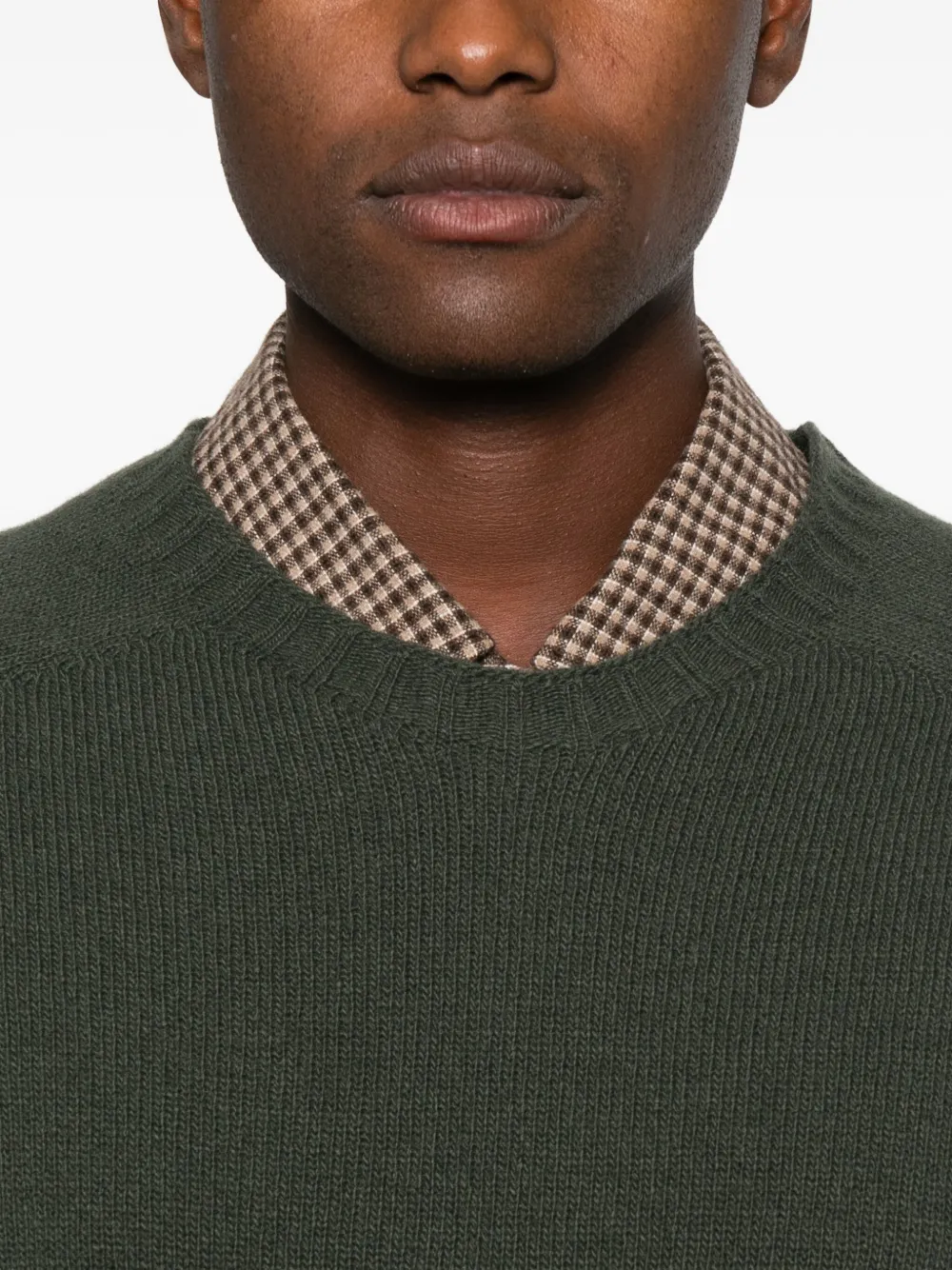 YMC Suedehead trui Groen