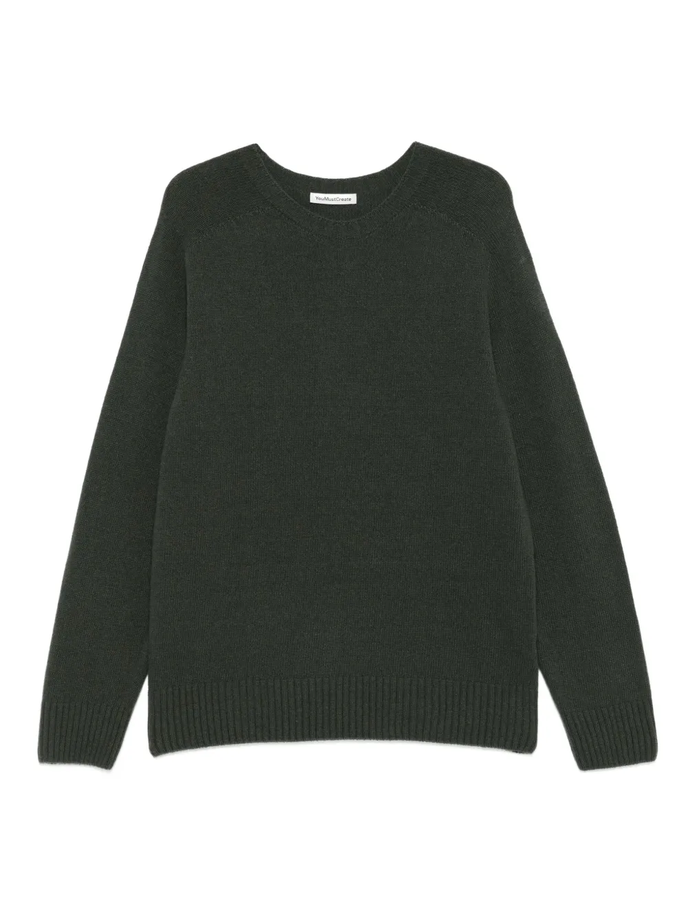 YMC Suedehead sweater | Green | Image 1