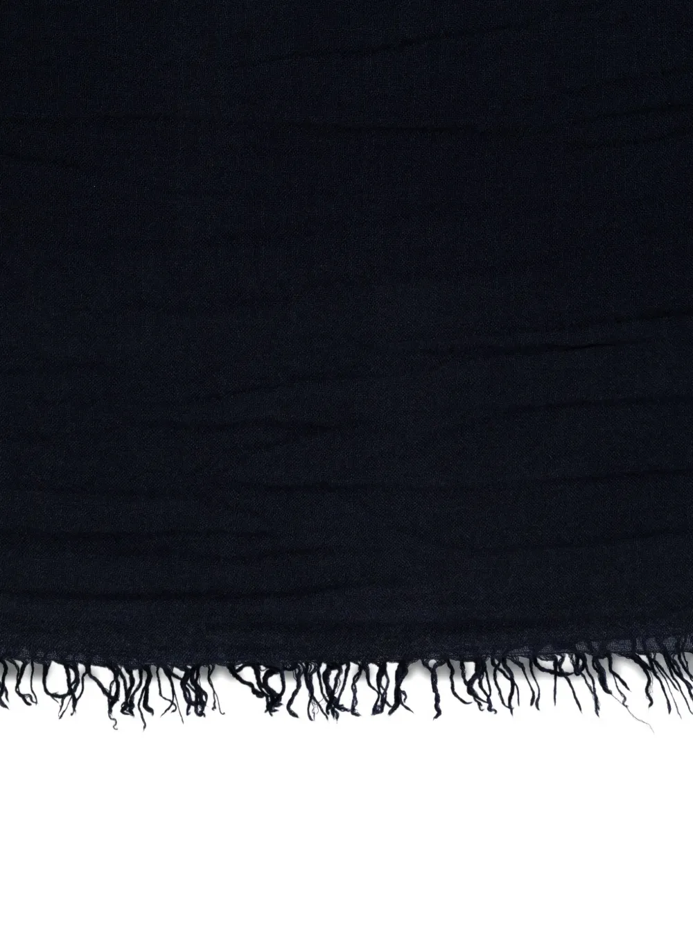 Faliero Sarti Sjaal met franje Blauw