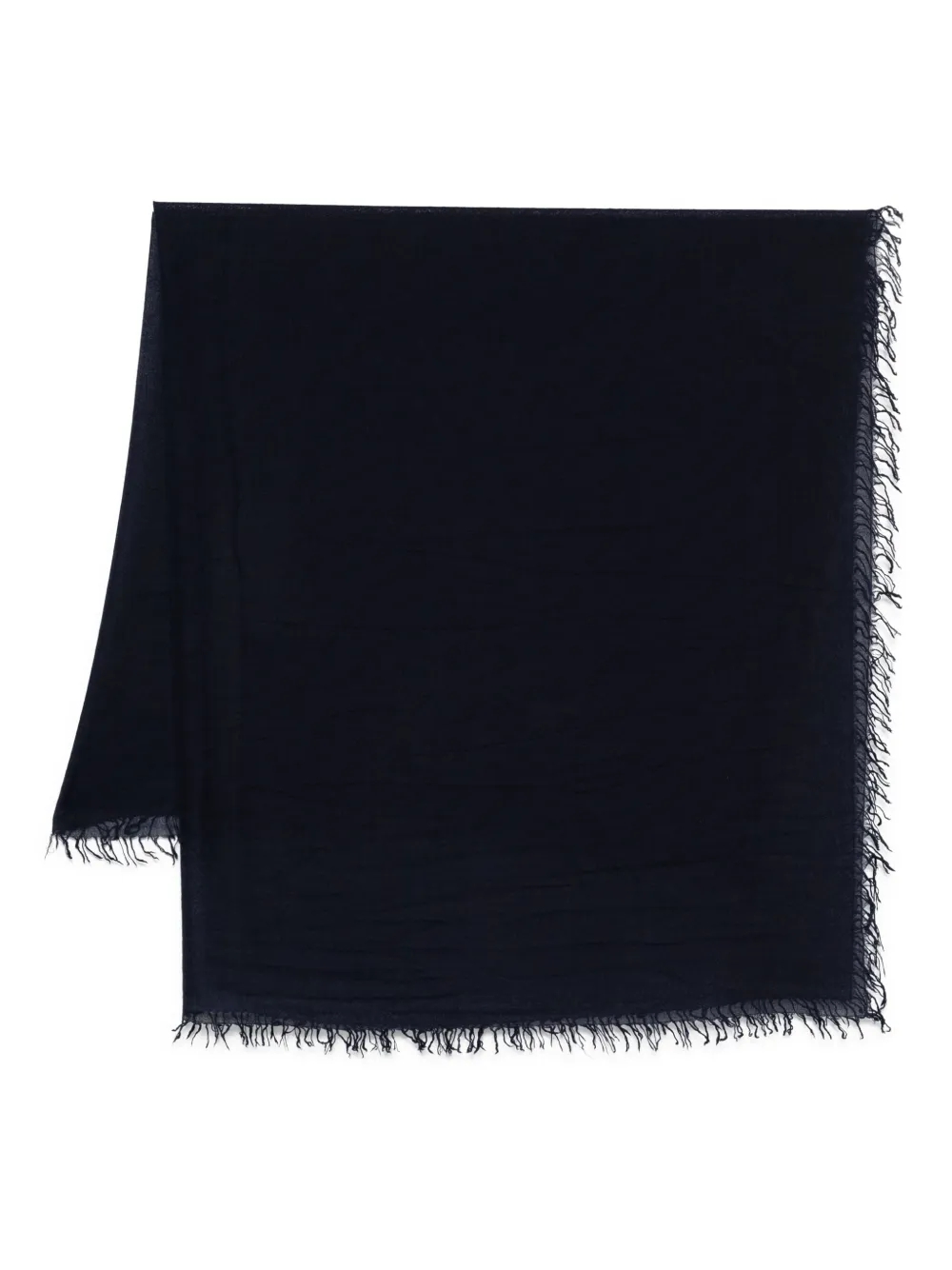 Faliero Sarti fringed scarf | Blue | Image 1