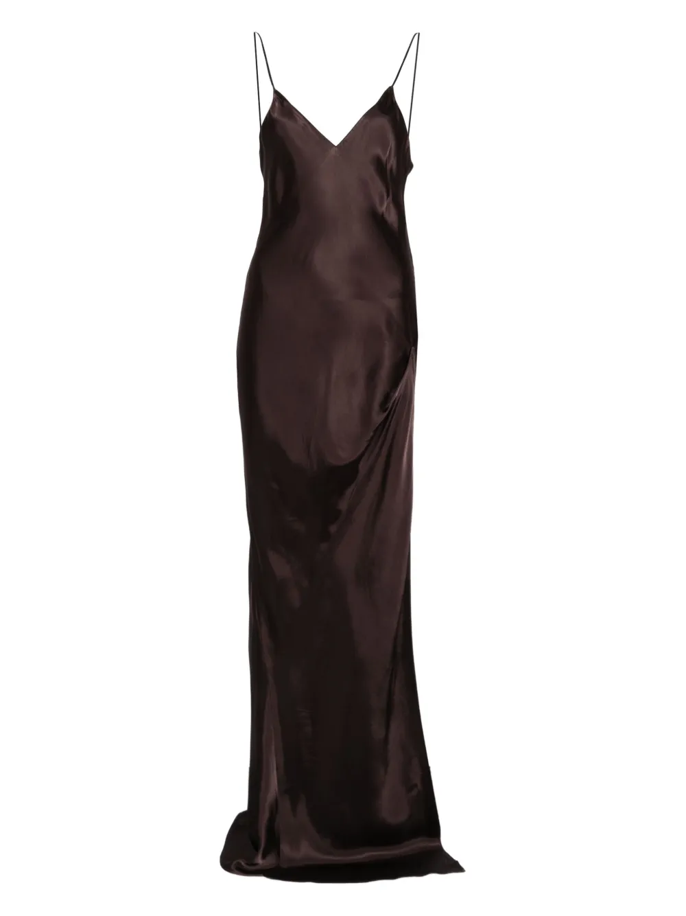 VETEMENTS スリップドレス - ブラウン