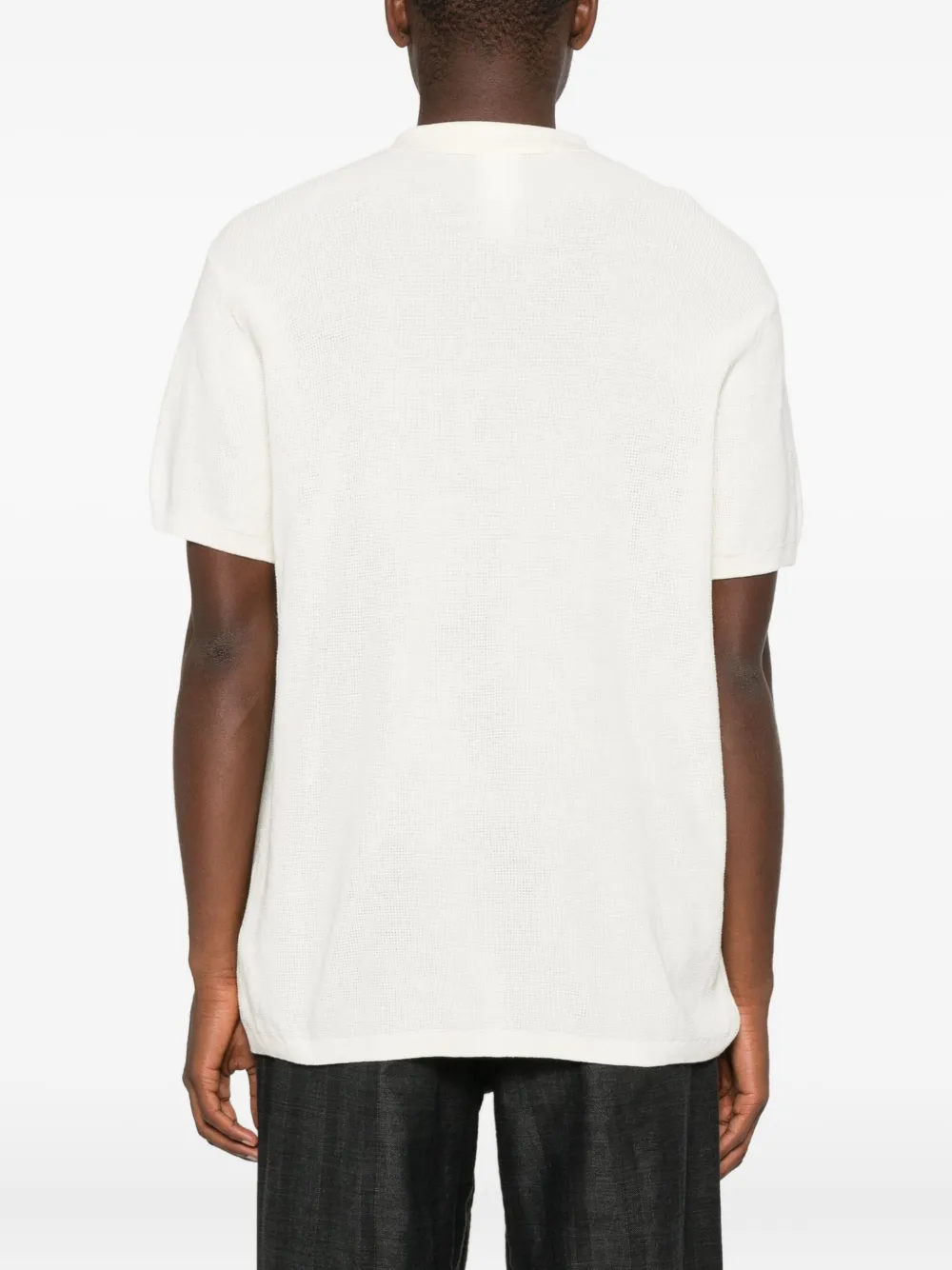 adidas Poloshirt met logoplakkaat Wit