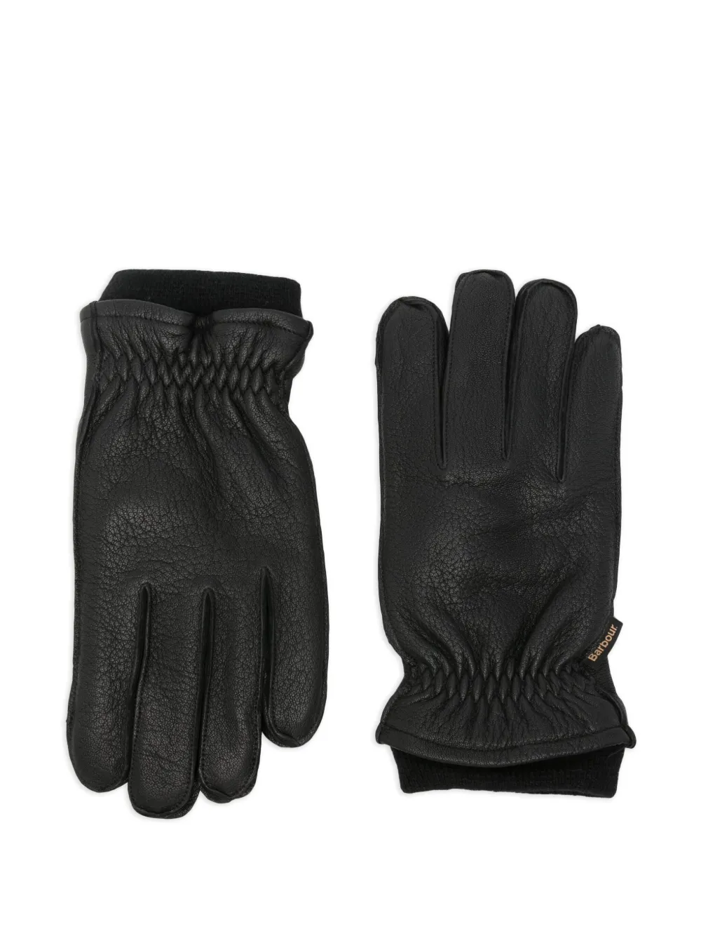Barbour layered gloves | Black | Image 1