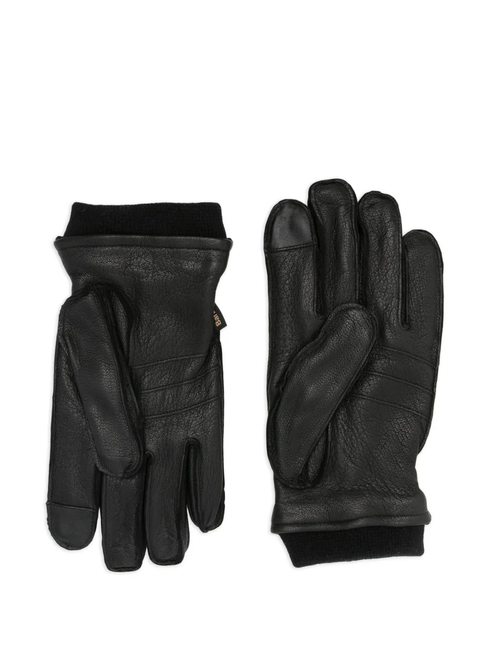 Barbour layered gloves - Zwart
