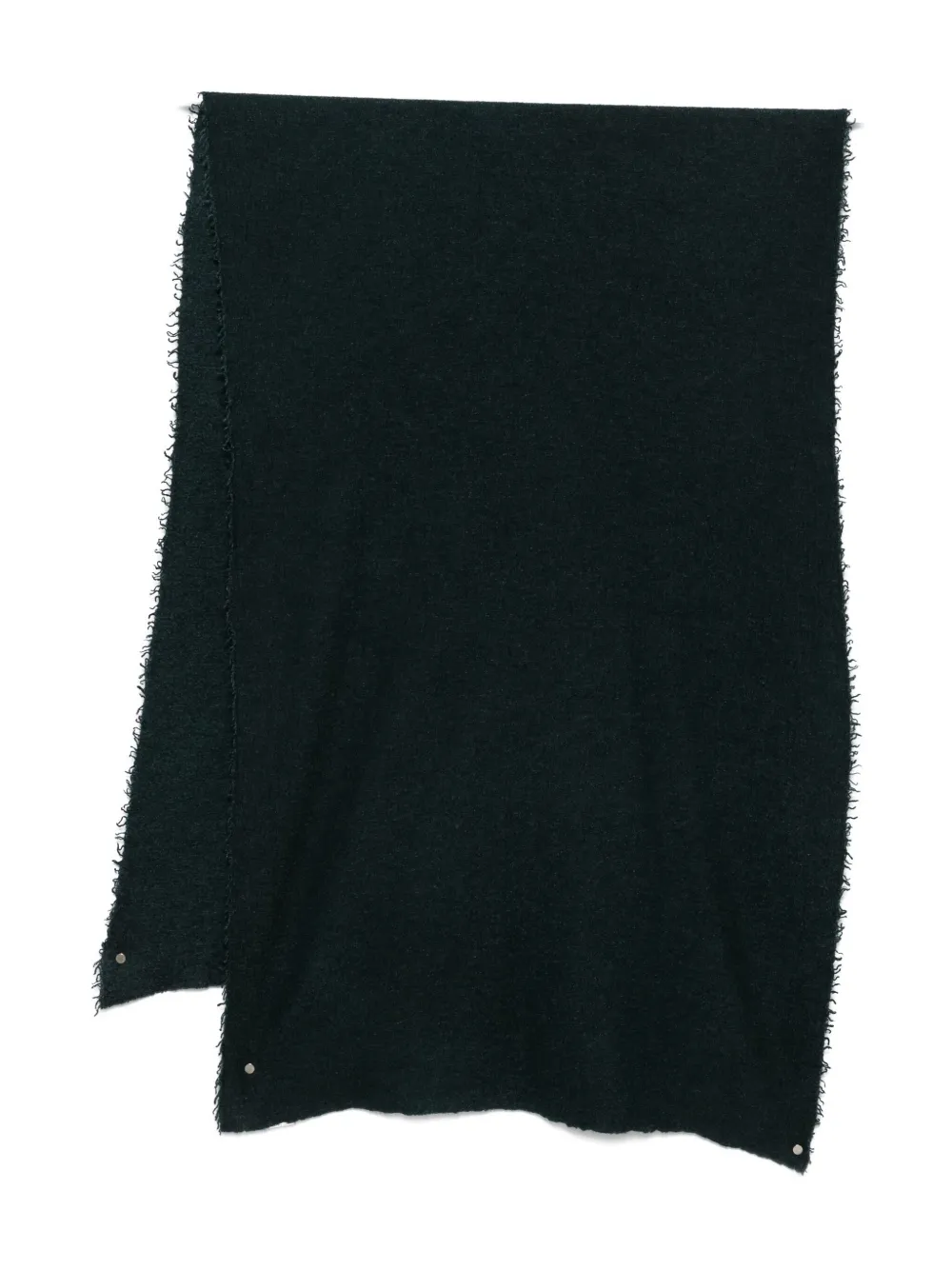 Faliero Sarti frayed scarf - Blu