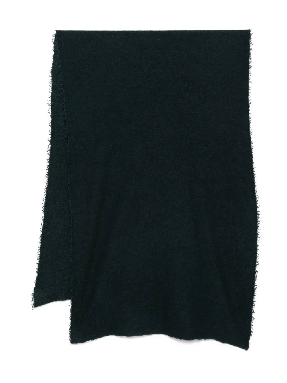 Faliero Sarti frayed scarf - ブルー Faliero Sarti frayed scarf - ブルー