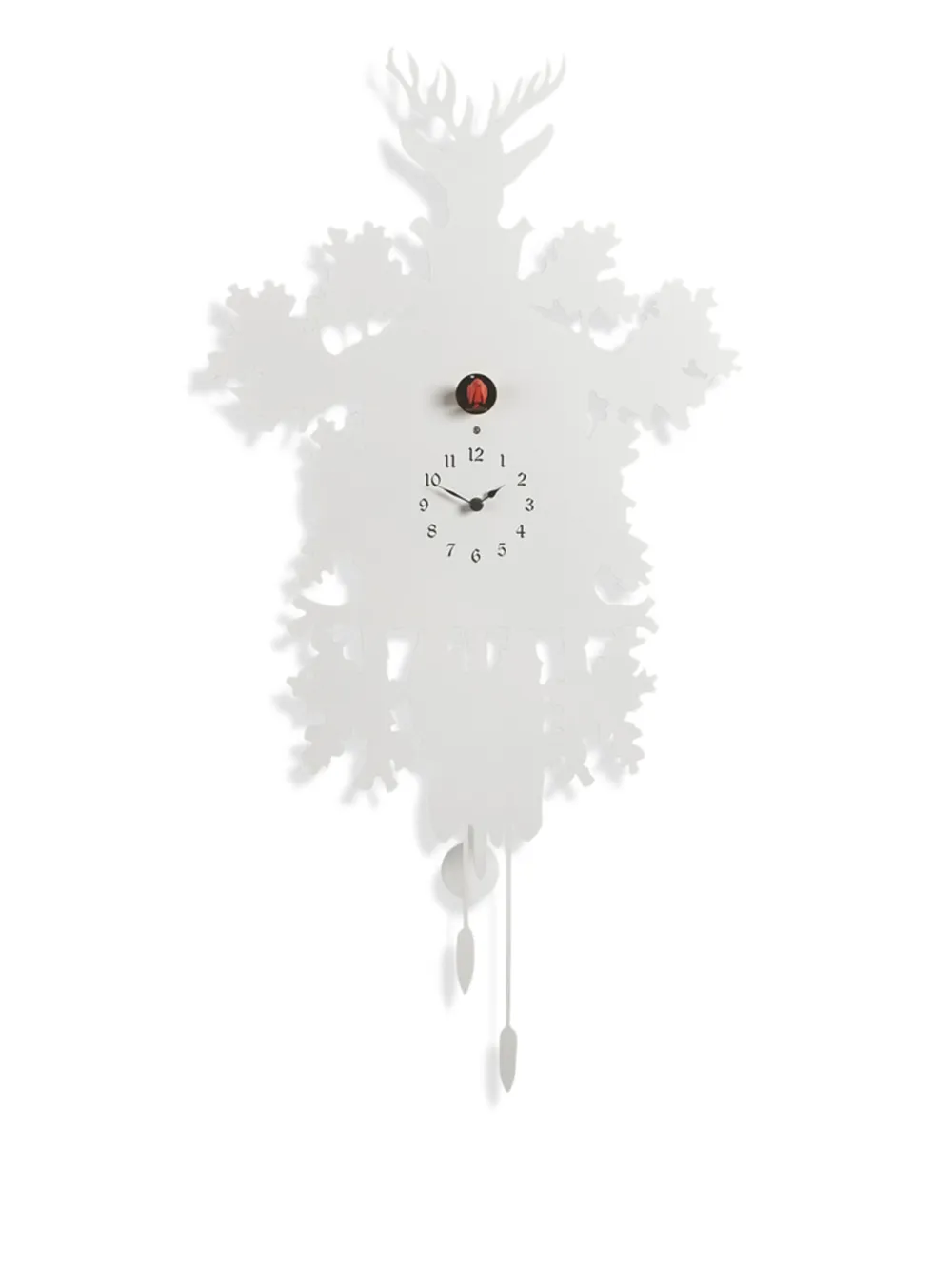 Domeniconi Cucú Clock In White