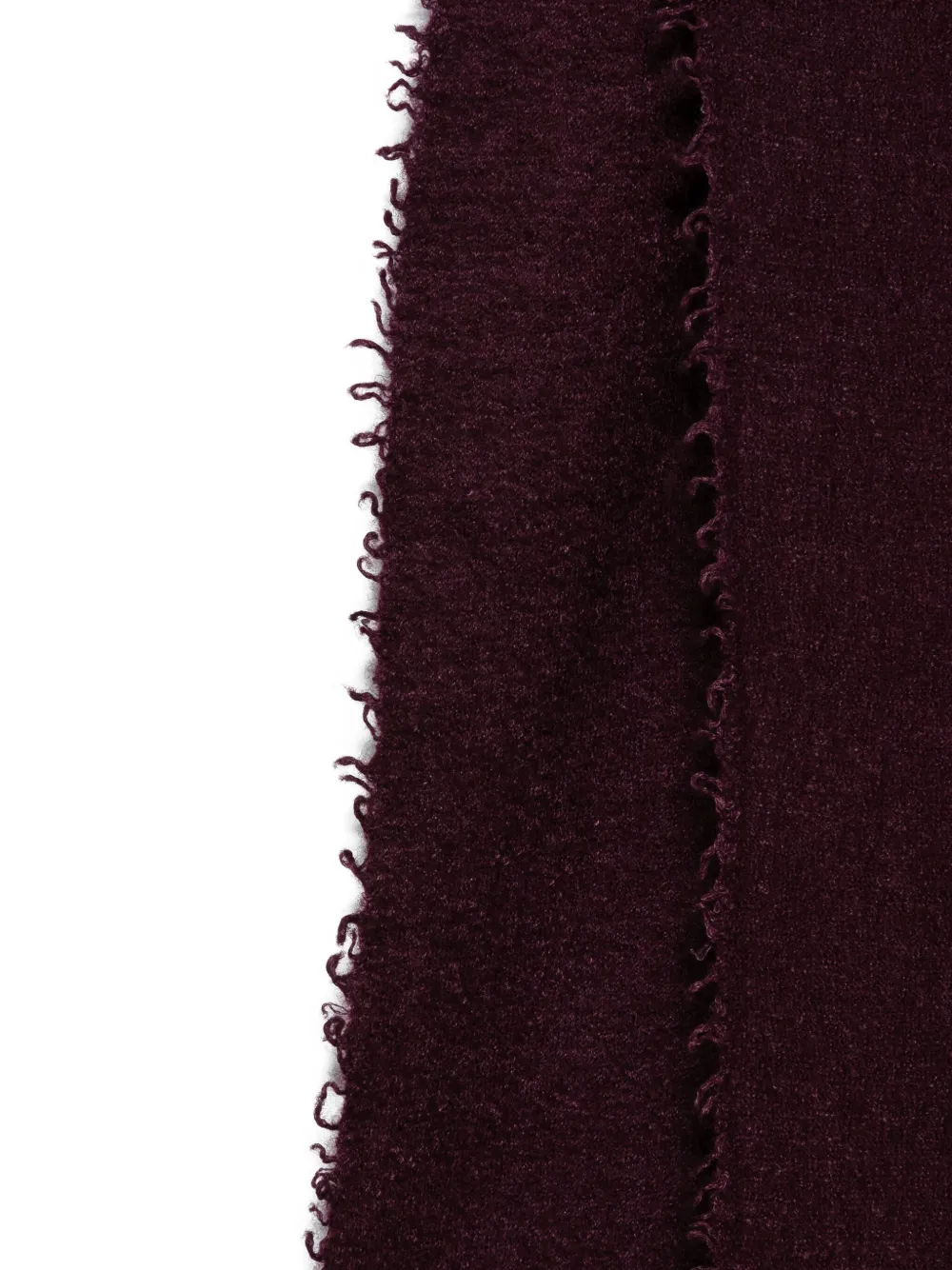 Faliero Sarti Rectangular Scarf In Burgundy