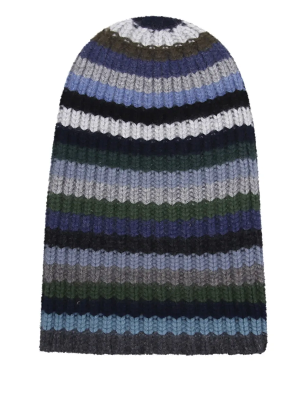 HURRAY Geribbelde muts - Blauw