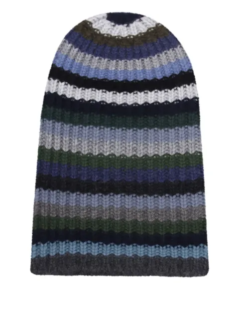 HURRAY gorro tejido de canalé con rayas