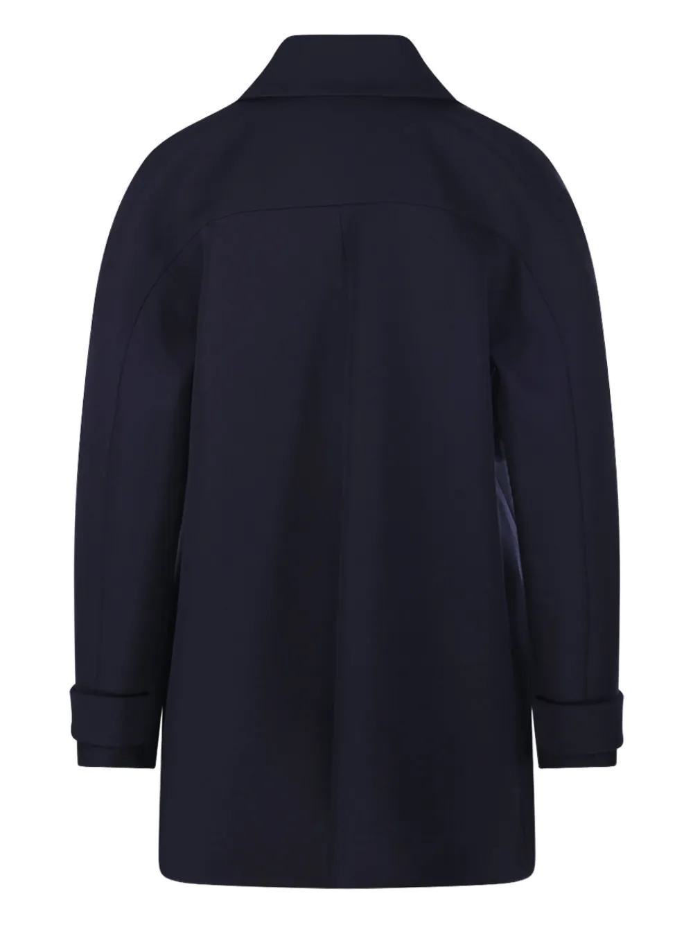 Gucci Double-breasted Buttoned Coat In Blue
