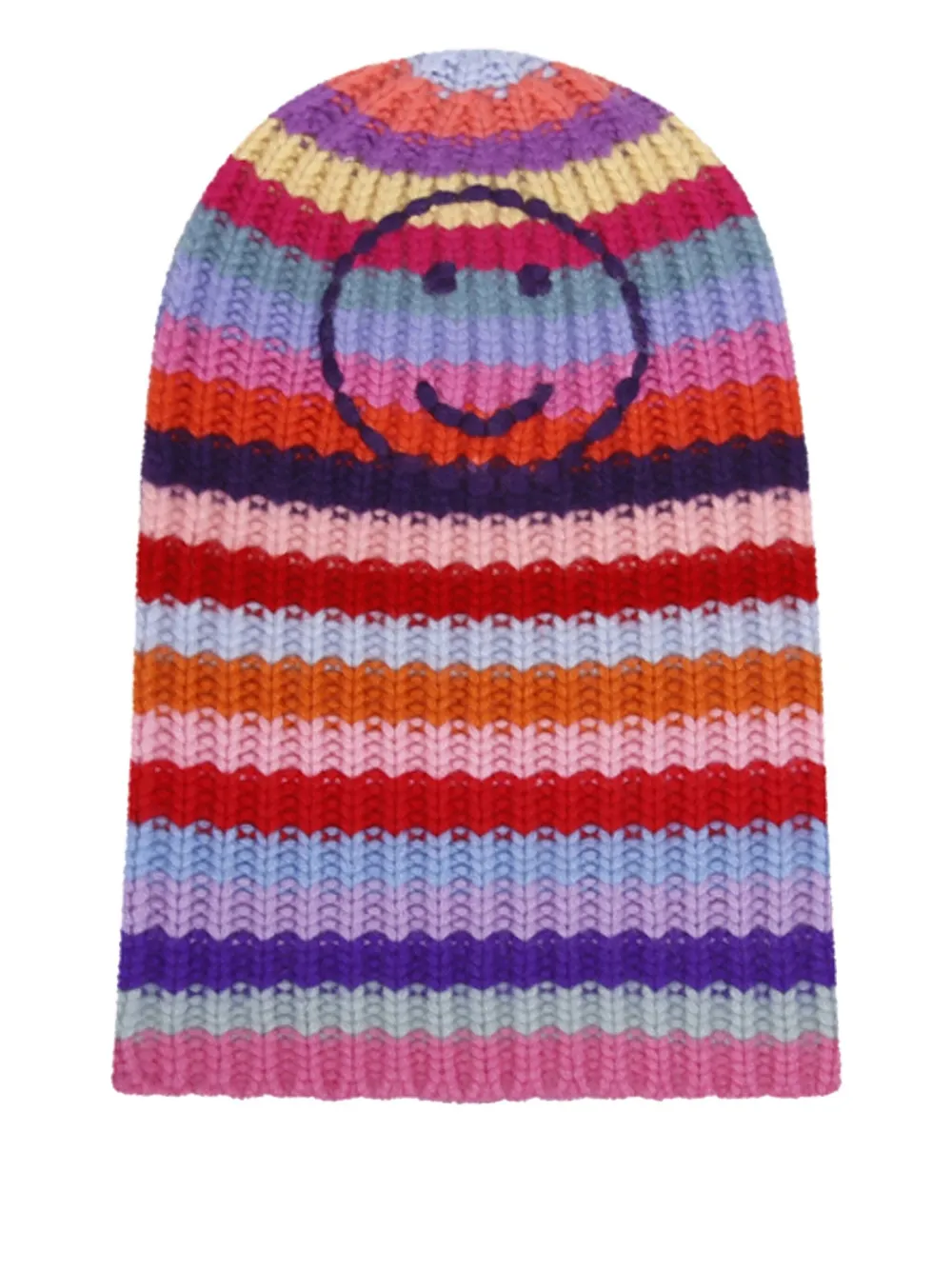 Hurray Colorful Cashmere Knitted Beanie In Multi