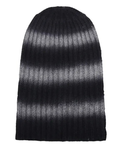 HURRAY ribbed stripe beanie