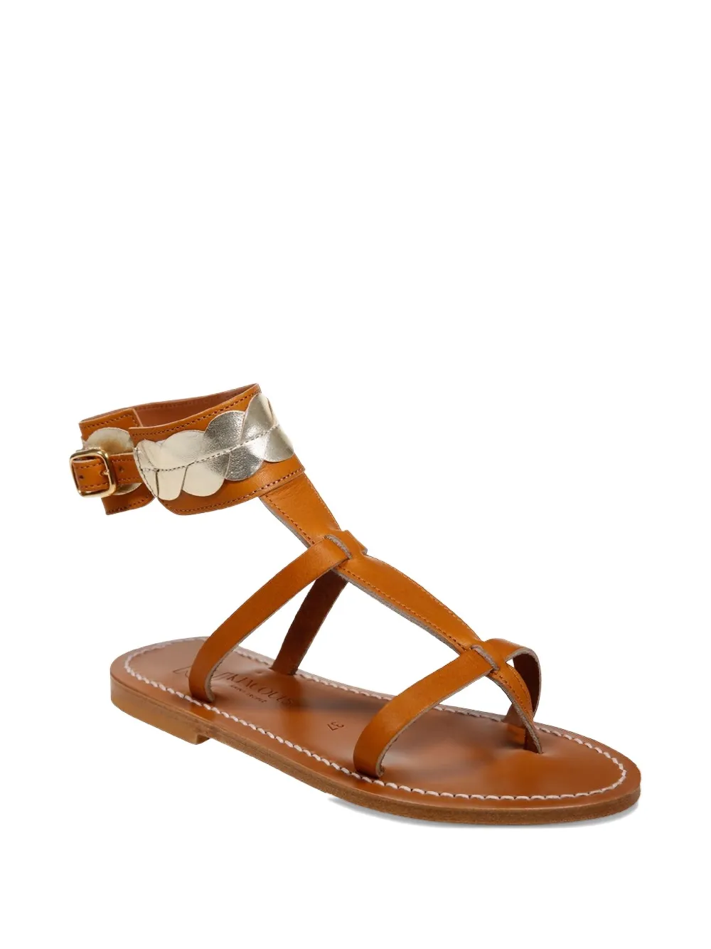 K. Jacques leather flat sandals | Flat Sandals | Image 2