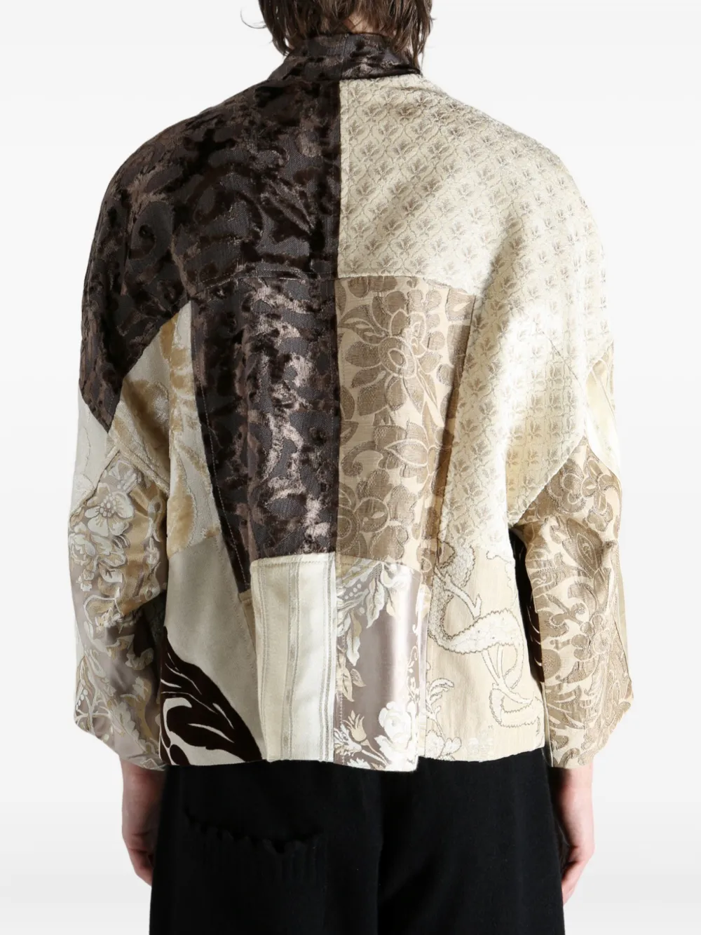 Emergency Room Patchwork Jacket In Neutral