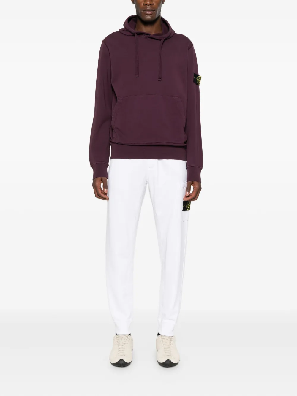 Stone drawstring-waist trousers | Pants | Image 2