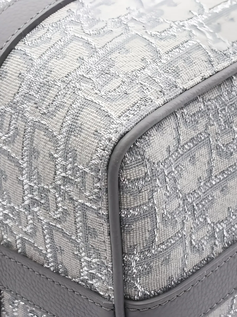 Monogram-Pattern Leather Bag