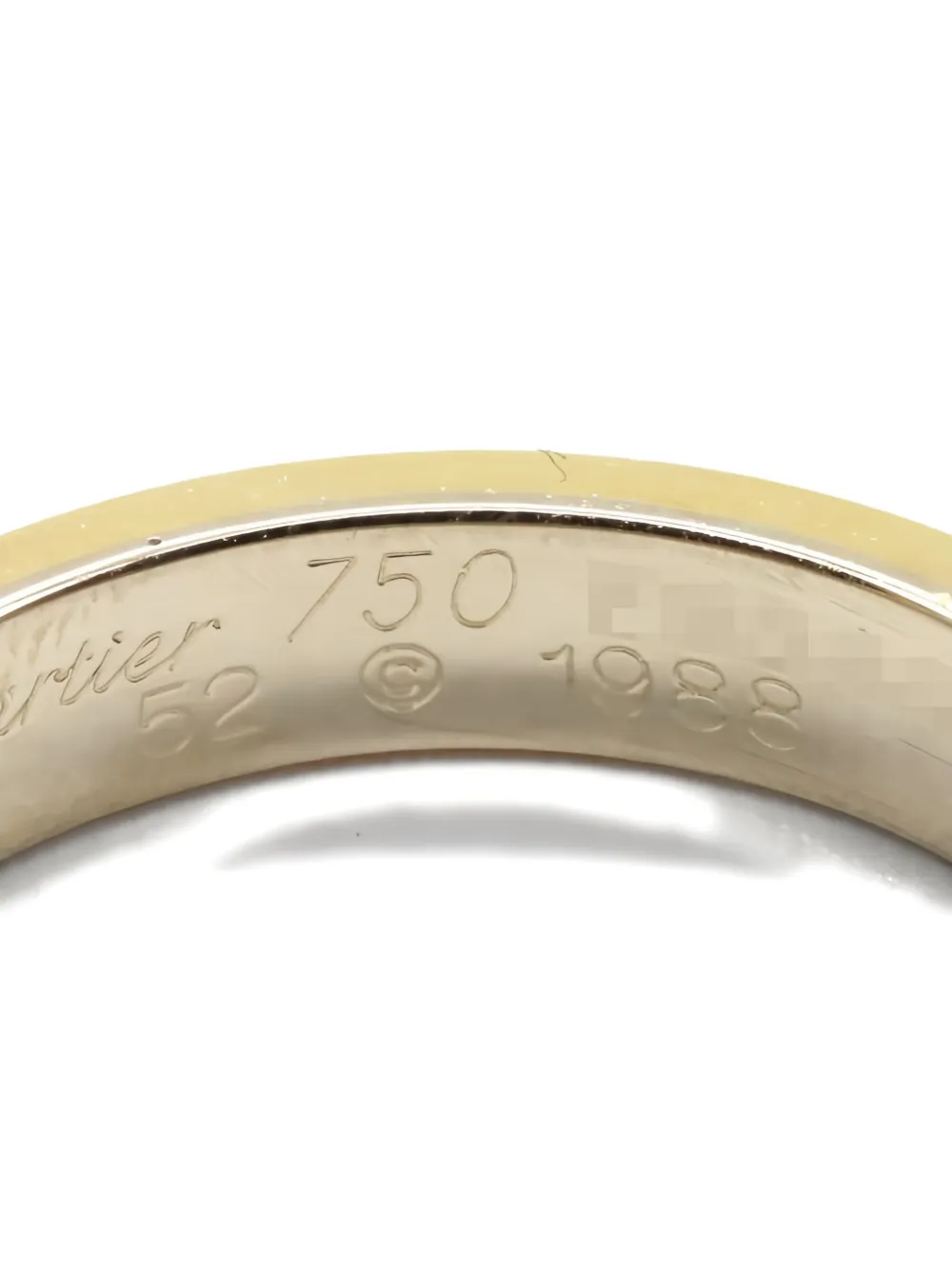 Pre-owned Cartier 18k Gold Ring