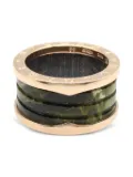 Bvlgari Pre-Owned 18k pink gold bowenite ring