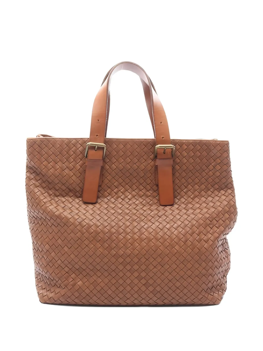 Bottega Veneta Pre-Owned intrecciato leather tote bag | Brown | Image 1
