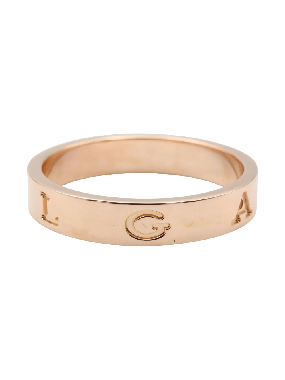 Bvlgari Pre-Owned 14K rose gold B-zero1 ring | Pink | Image 1