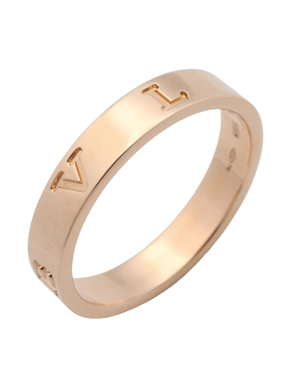 Bvlgari Pre-Owned 14K rose gold B-zero1 ring | Women | Image 2