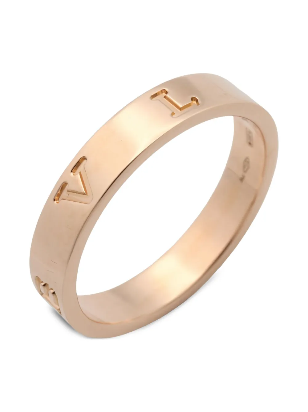Bvlgari Pre-Owned 14K rose gold B-zero1 ring | Women | Image 2