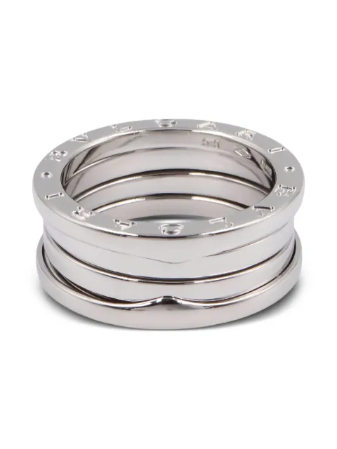 Bvlgari Pre-Owned 18K white gold B-zero1 ring