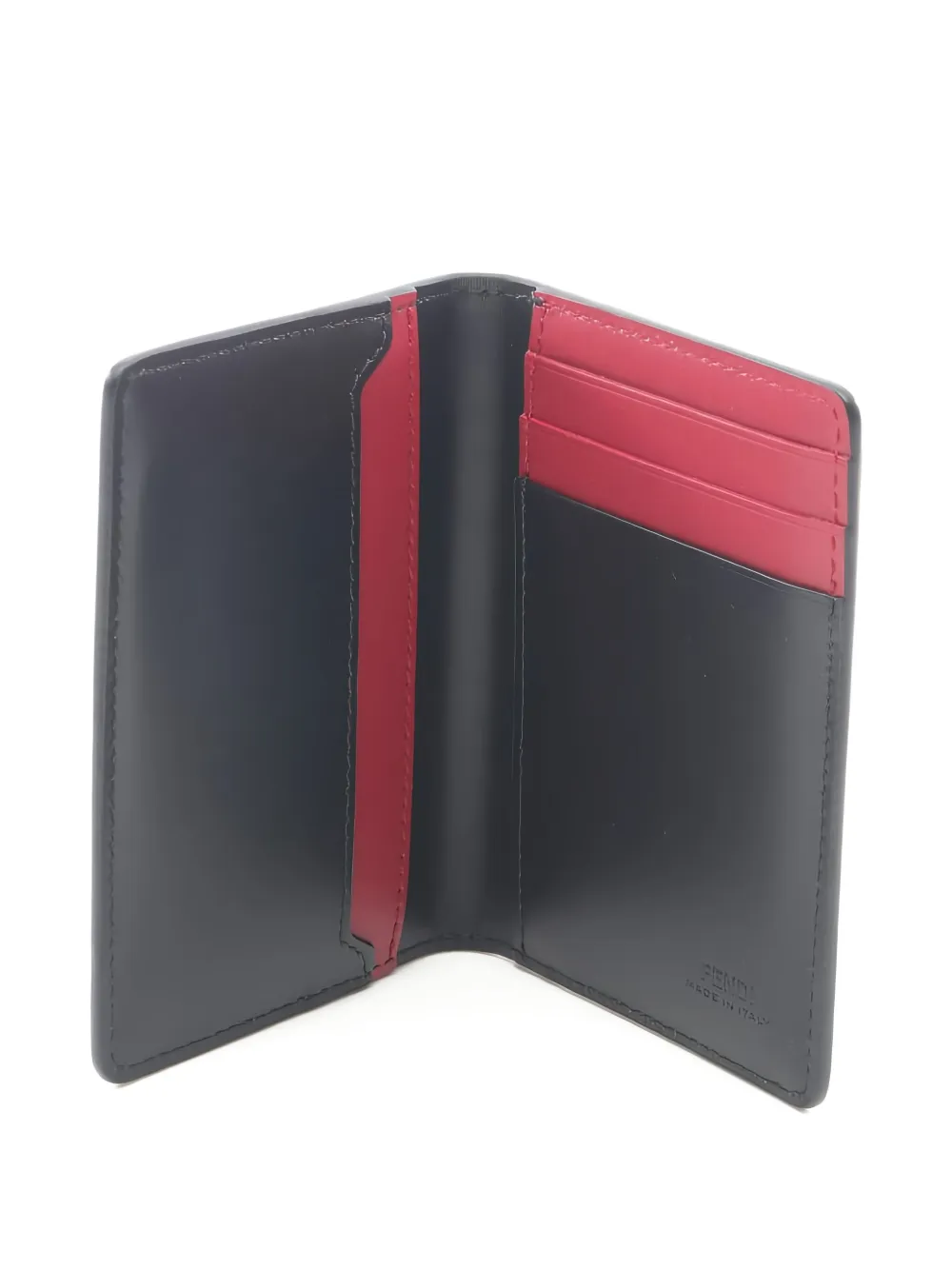 Fendi Pre-Owned Leren portemonnee Zwart