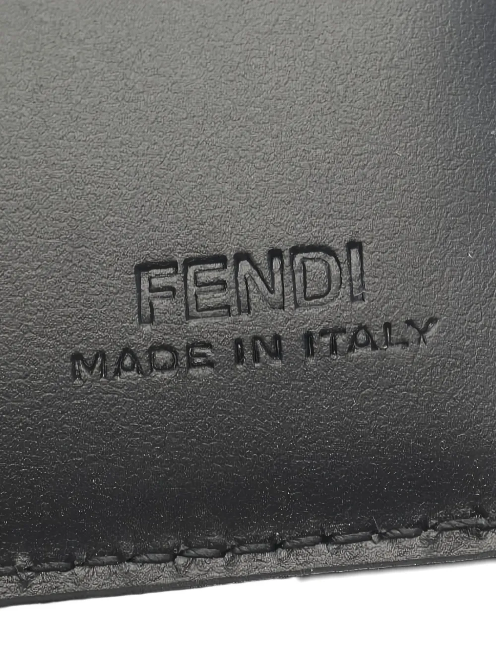 Fendi Pre-Owned Leren portemonnee Zwart