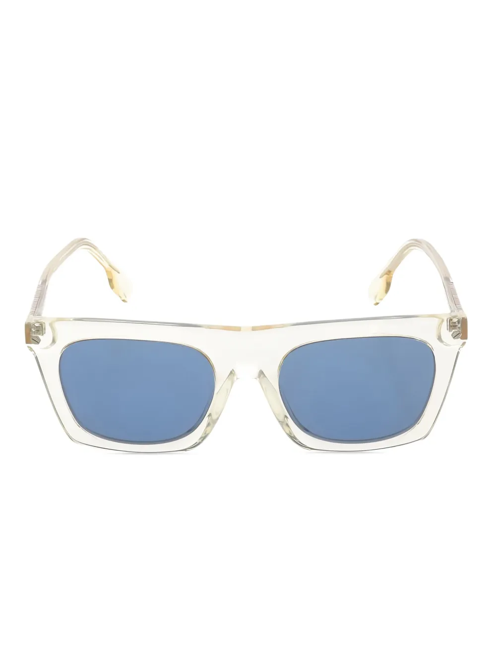 Burberry Pre-Owned Nova Check square-frame sunglasses | Neutrals | Image 1