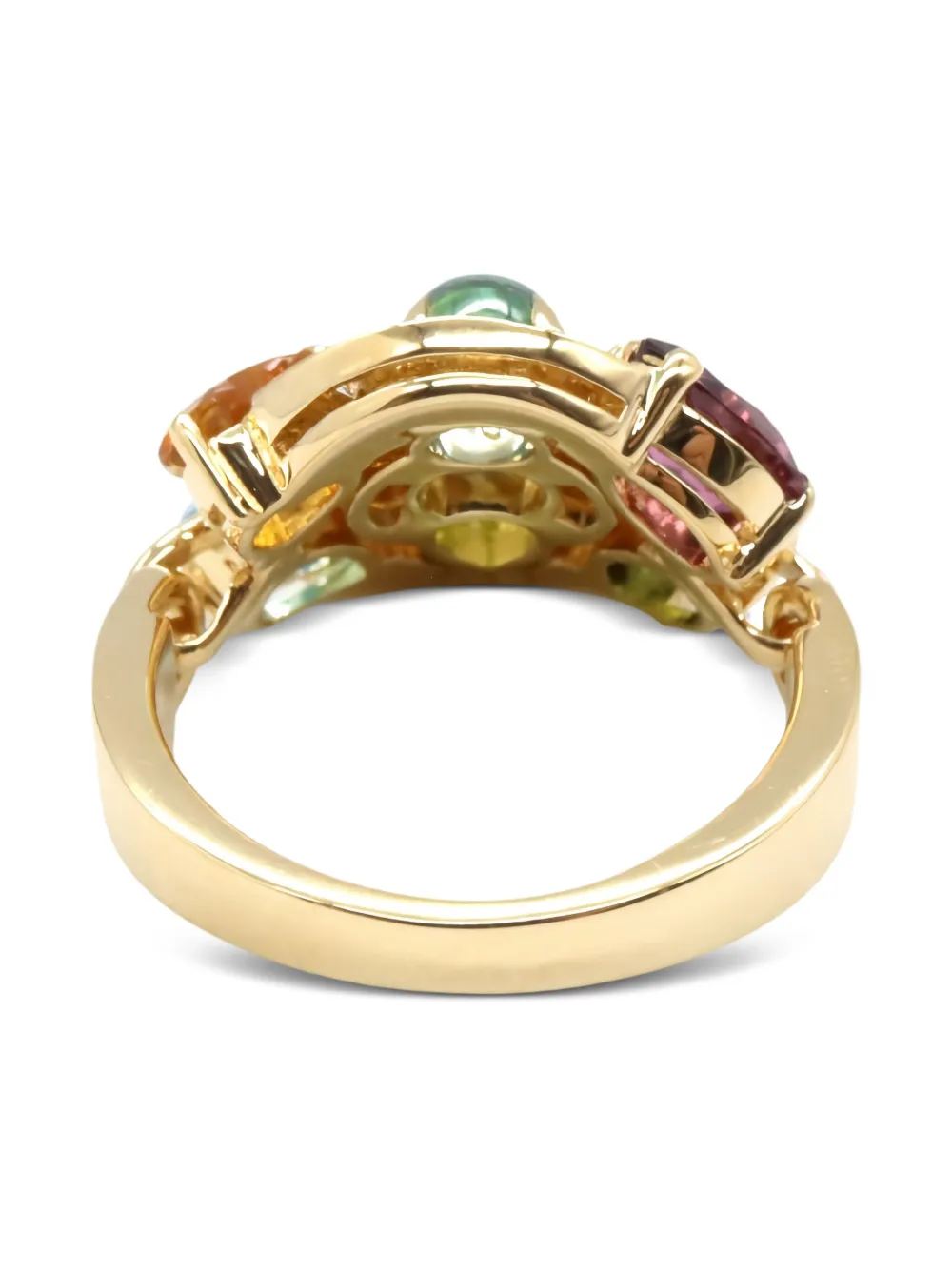 Bvlgari Pre-Owned 18K yellow gold Astrale multi-stone ring | Image 2