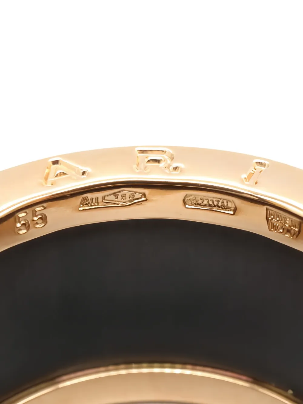 Pre-owned Bvlgari B-zero1 Ring In Gold
