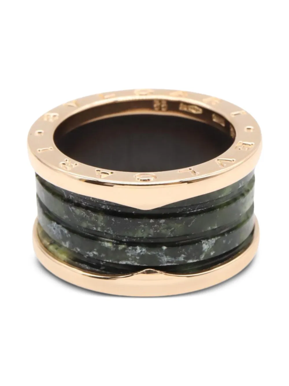 Pre-owned Bvlgari B-zero1 Ring In Gold