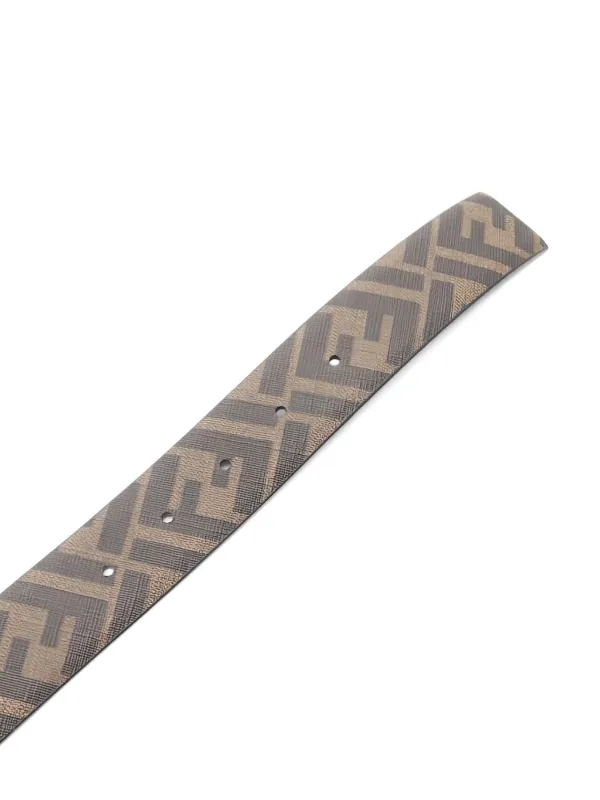 Fendi Pre-Owned FF-buckle Belt | Brown | FARFETCH GE display picture 3