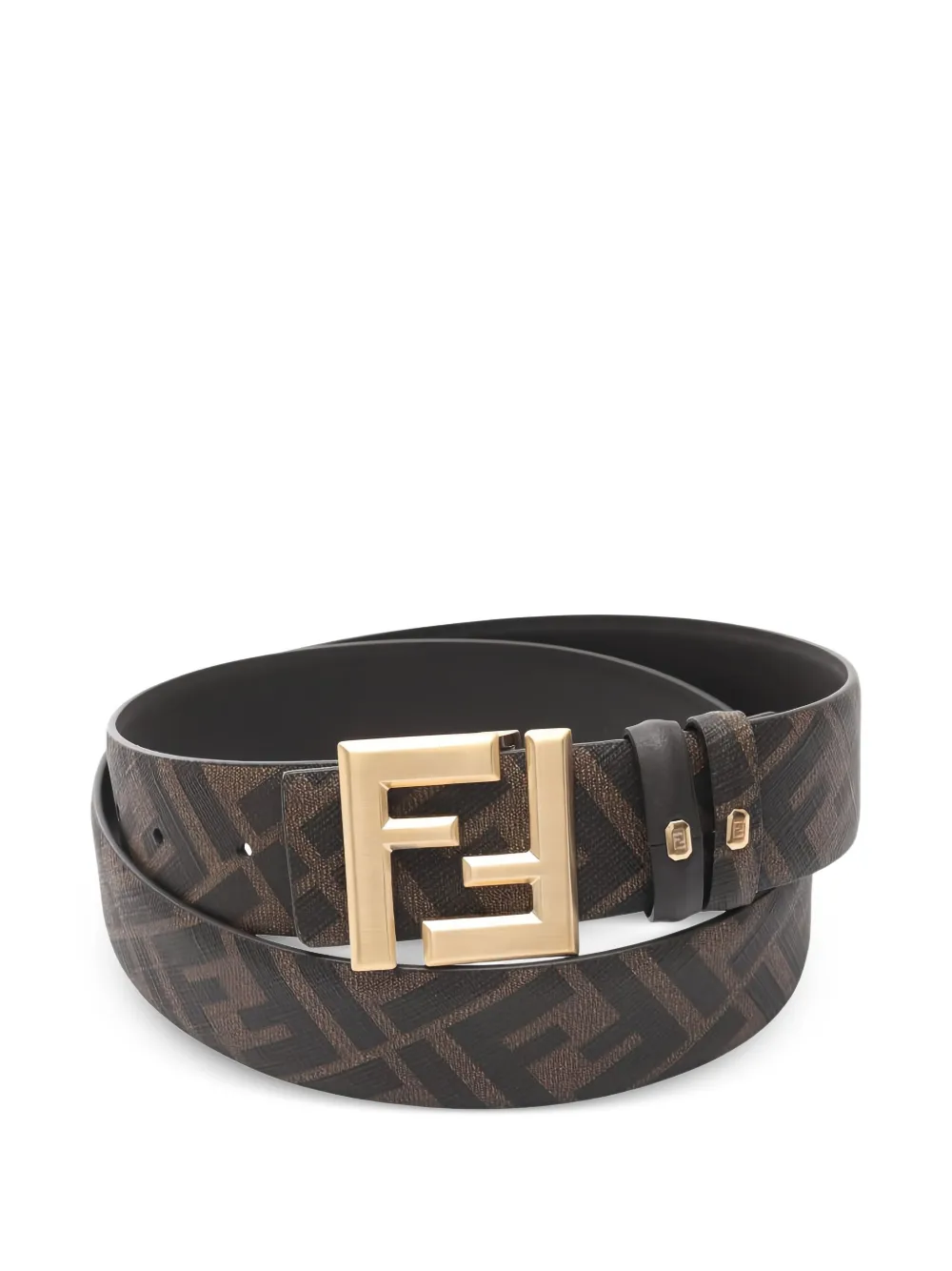Fendi Pre-Owned cinturón con hebilla FF | marrón | Image 1