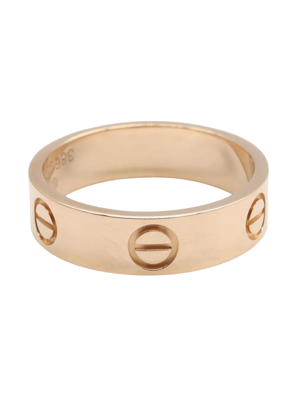 Pre-owned Cartier Love Ring In Gold