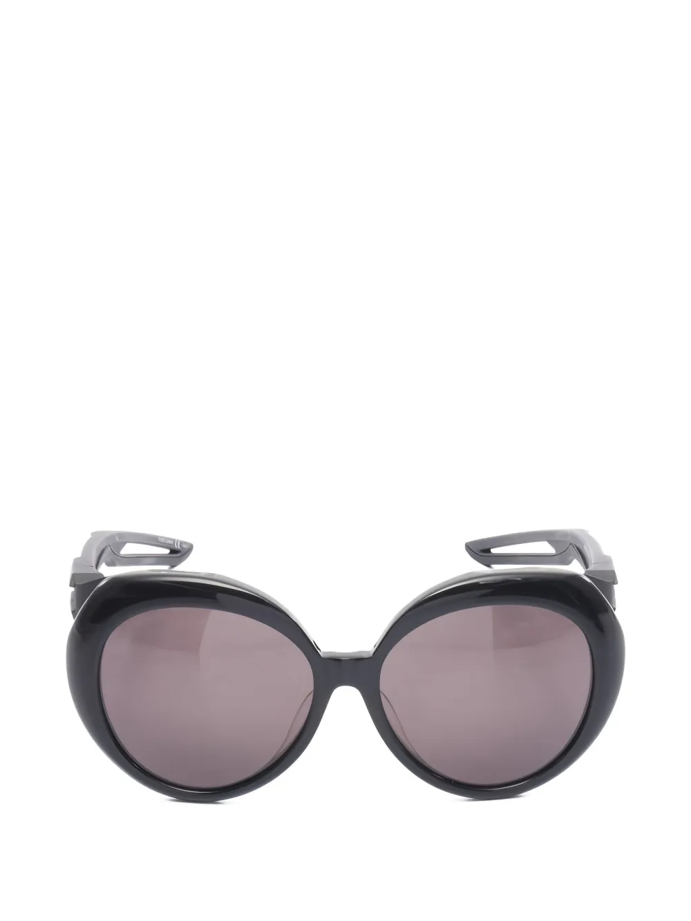 Balenciaga Pre-Owned butterfly-frame sunglasses - Nero