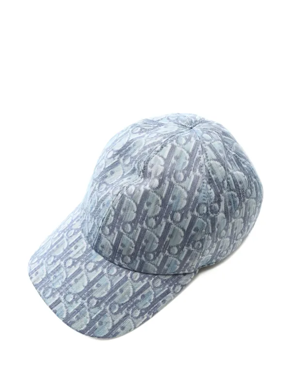 Christian Dior Pre-Owned Monogram Cap | Blue | FARFETCH