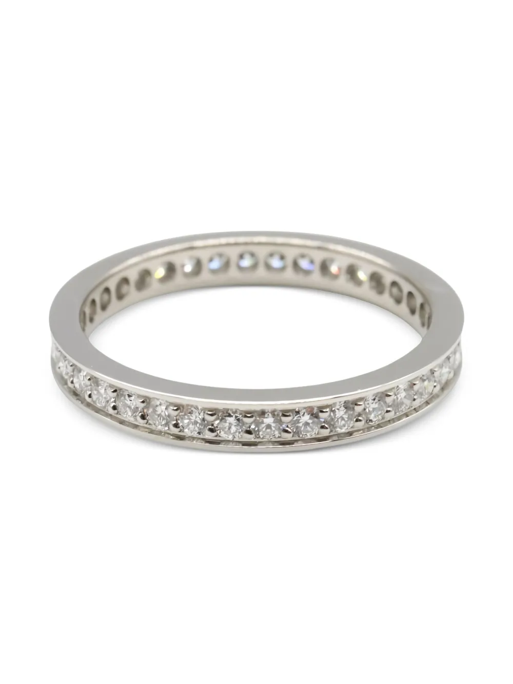 Cartier platinum Ballerina diamond wedding ring | Silver | Image 1