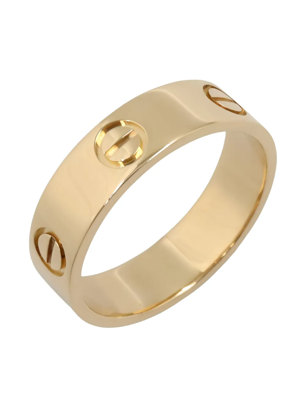 Pre-owned Cartier 18k Yellow Gold Love Ring