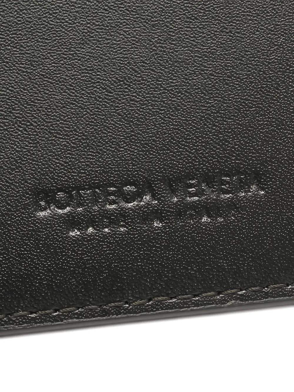 Pre-owned Bottega Veneta Maxi Intrecciato Cardholder In Black